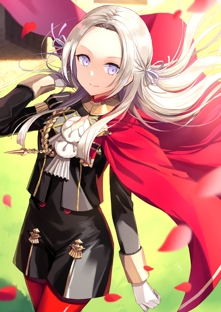 This is a pixiv picture whose title is エーデルガルト.