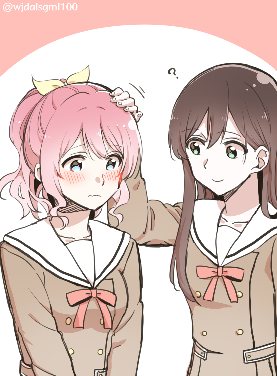 This is a pixiv picture whose title is バンドリ.