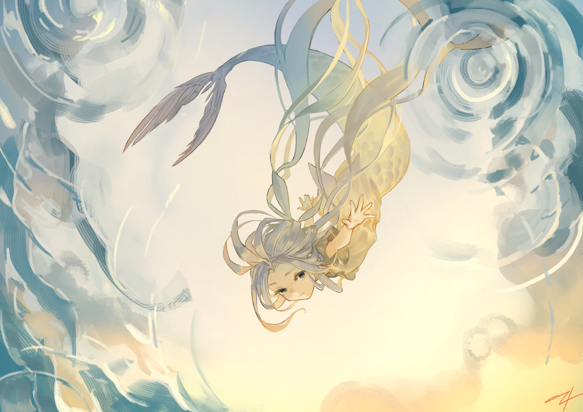 This is a pixiv picture whose title is 【PFAOS】祈りのまにまに【ジークン】.