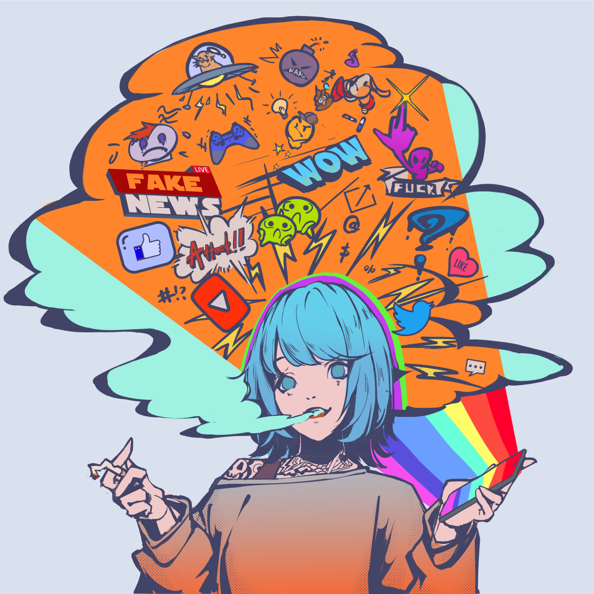 This is a pixiv picture whose title is rkgk.