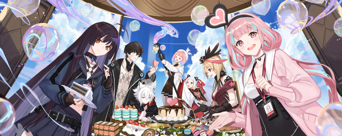 This is a pixiv picture whose title is 520 party.