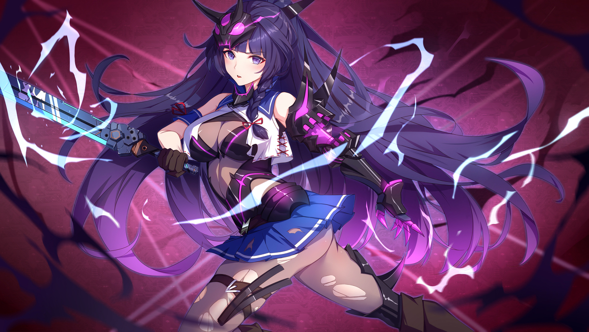 This is a pixiv picture whose title is 芽衣.