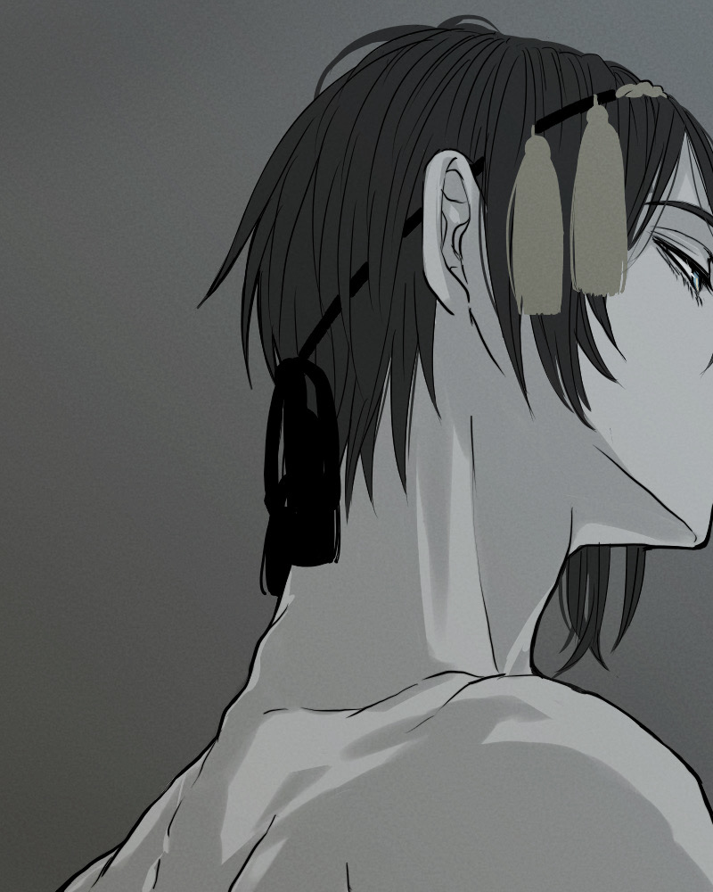 This is a pixiv picture whose title is 吻.