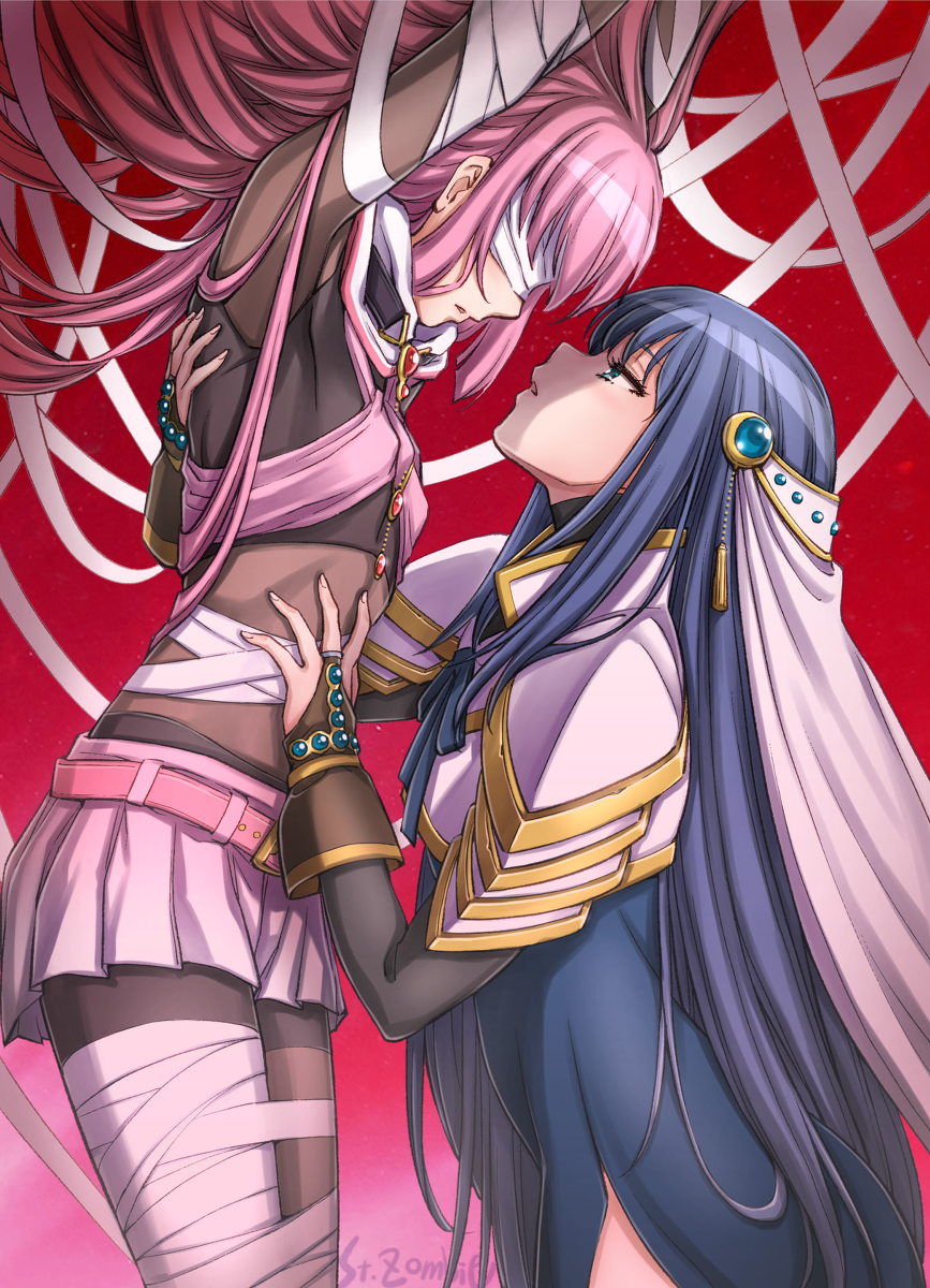 This is a pixiv picture whose title is 束縛.