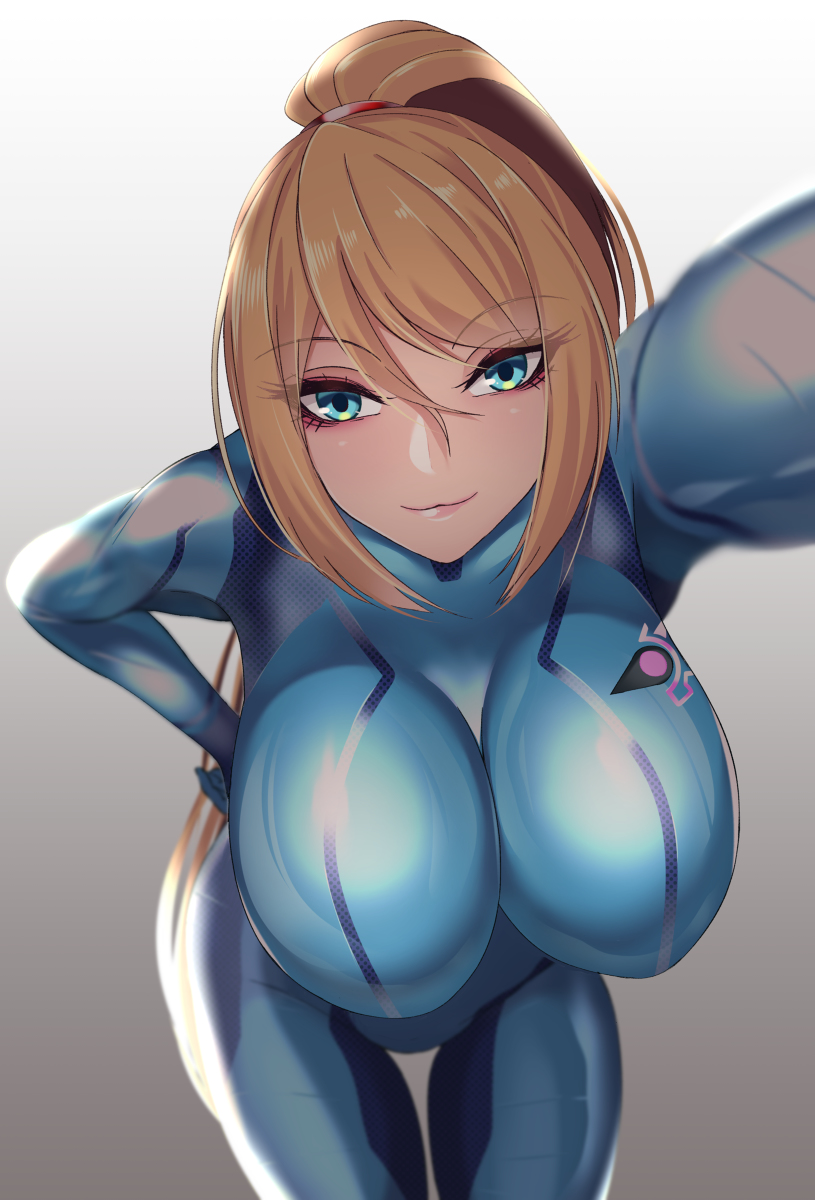 This is a pixiv picture whose title is サムスさんに迫られたい！.