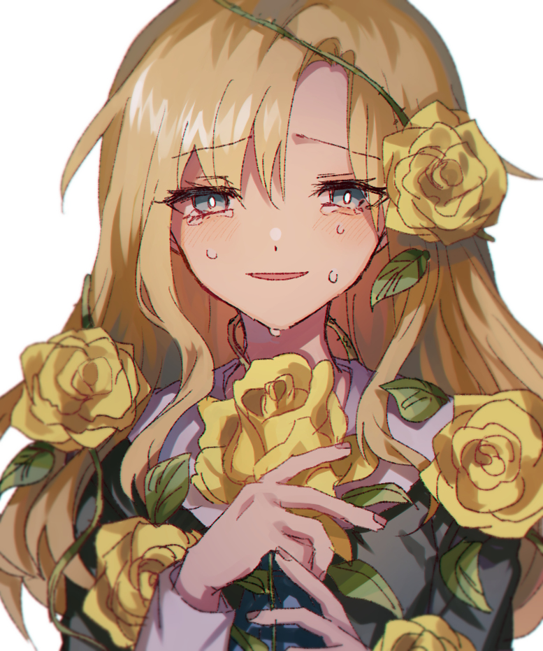 This is a pixiv picture whose title is ある絵画の末路.