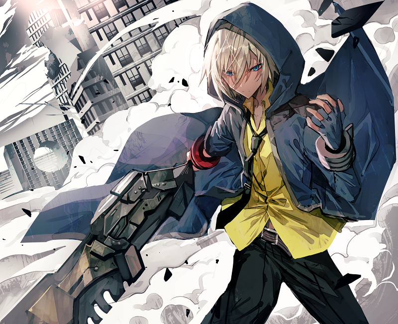 This is a pixiv picture whose title is GOD EATER.