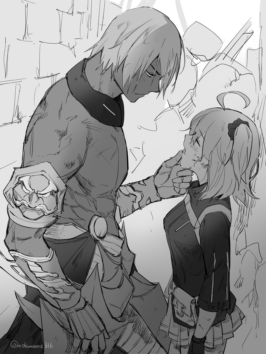 This is a pixiv picture whose title is アシュぐだ♀まとめ③.