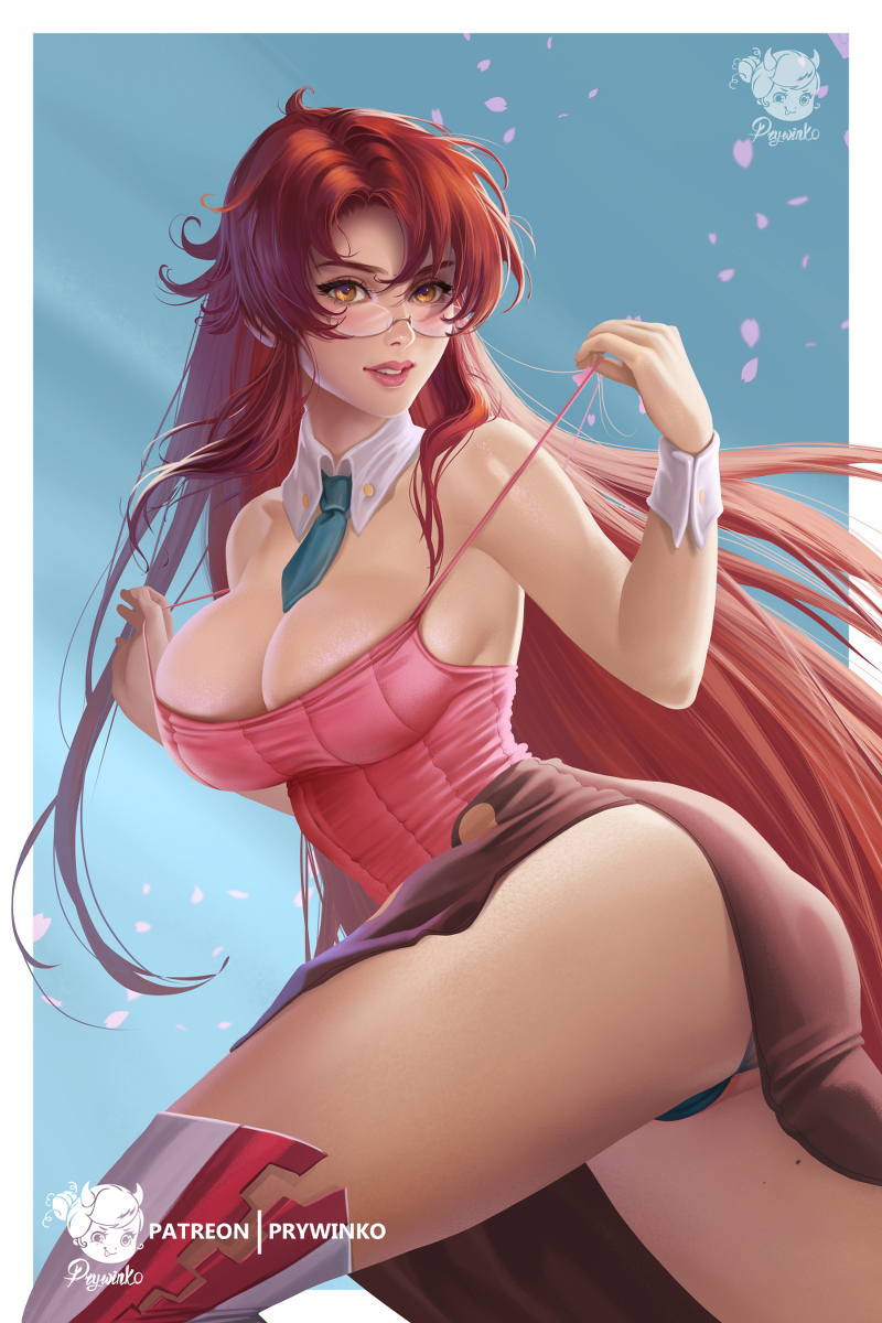 This is a pixiv picture whose title is Yoko Littner.