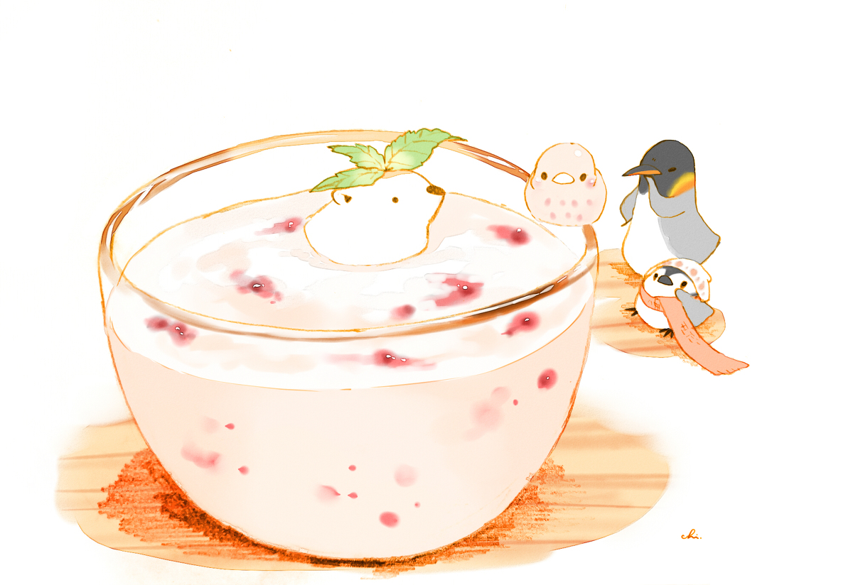 This is a pixiv picture whose title is フルーチェとり.
