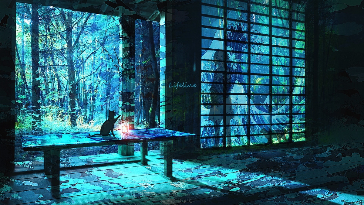 This is a pixiv picture whose title is 萤.