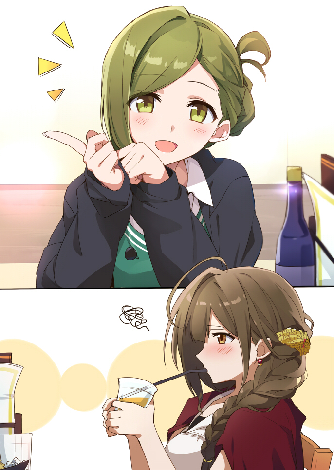 This is a pixiv picture whose title is がんばれ千雪～.