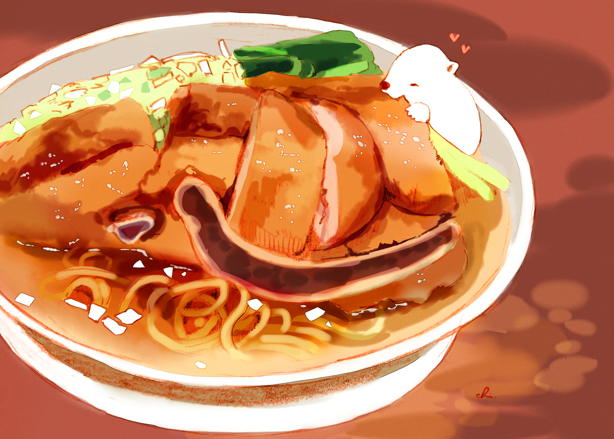 This is a pixiv picture whose title is パーコー麺.