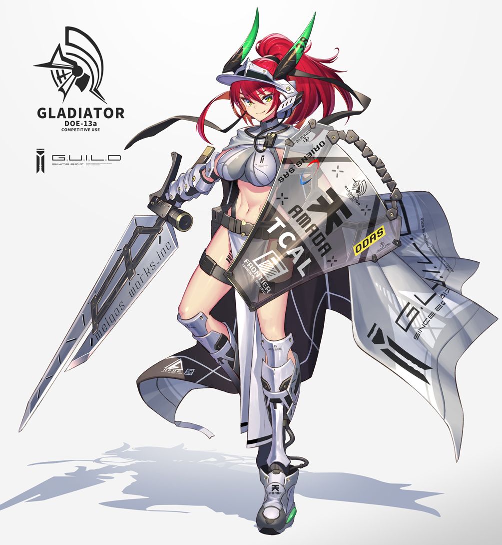 This is a pixiv picture whose title is グラディエーター.