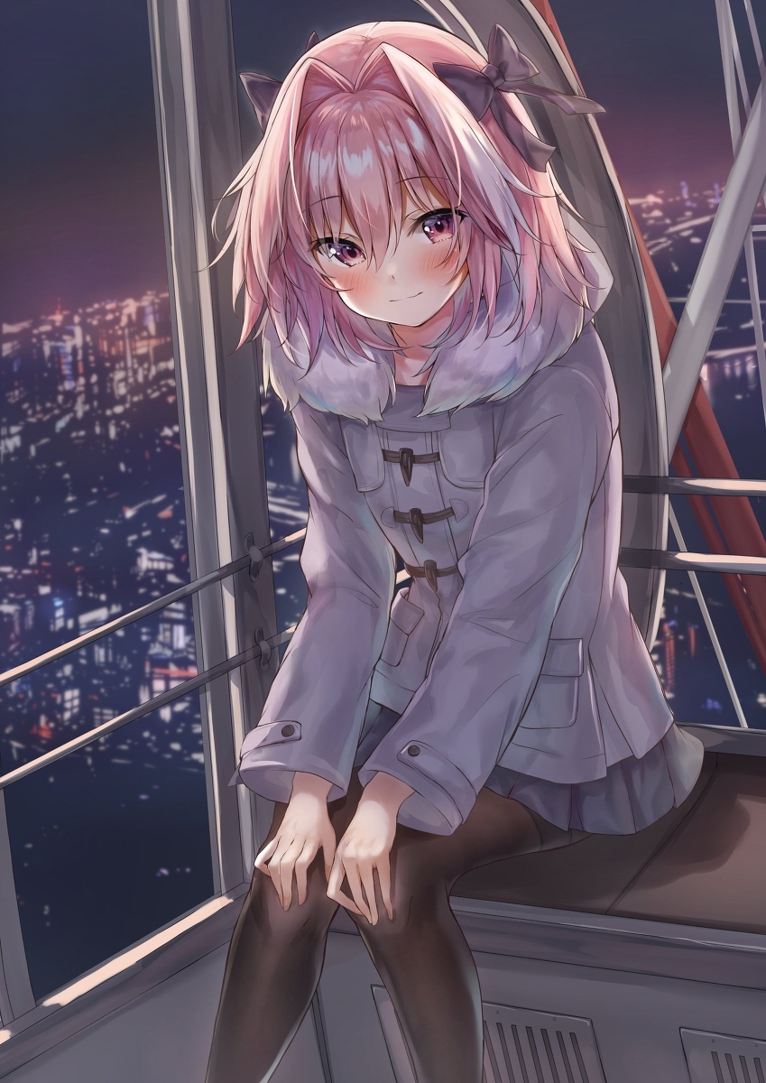 This is a pixiv picture whose title is アストルフォ君と観覧車デート.