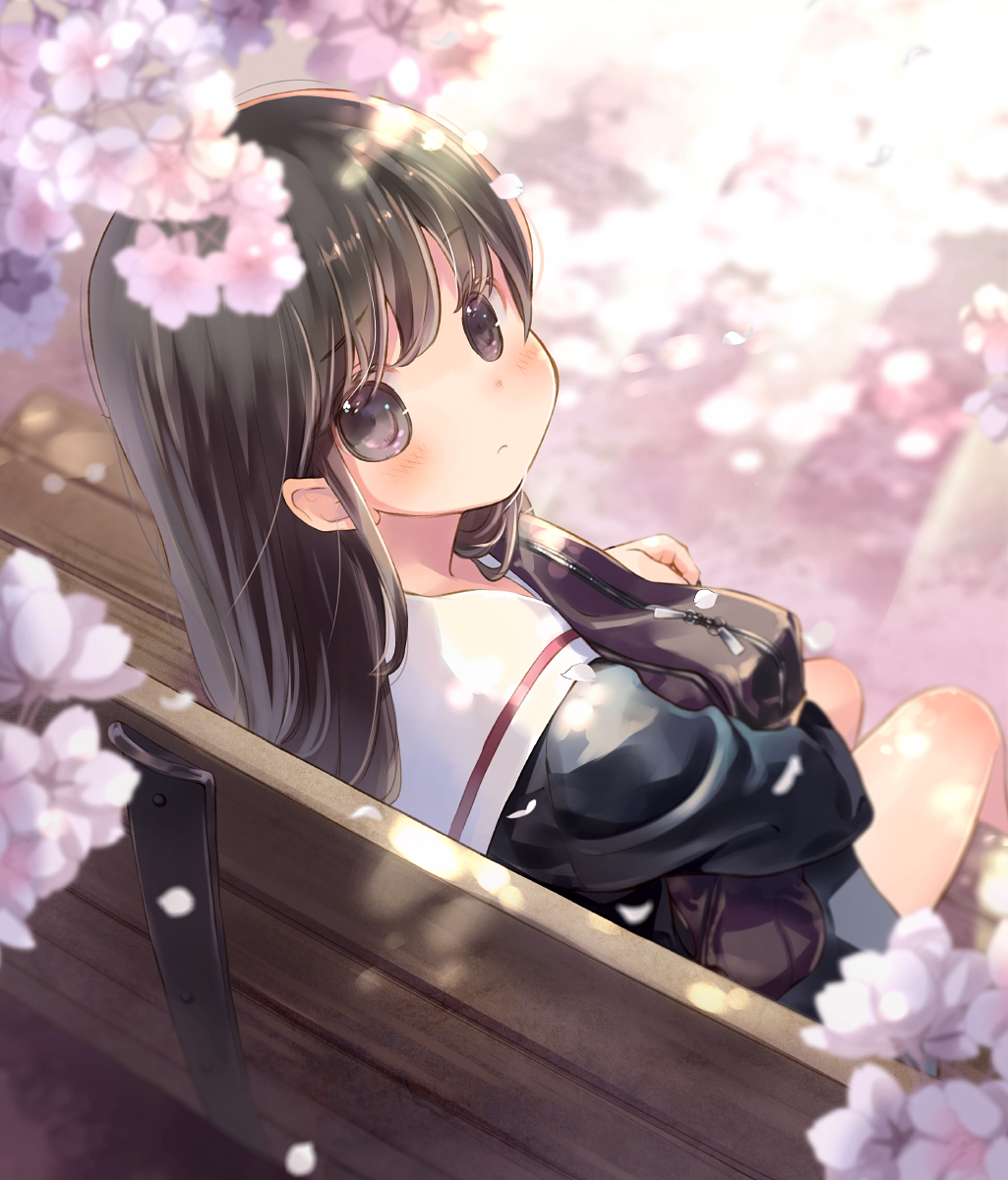 This is a pixiv picture whose title is 待ち合わせ.