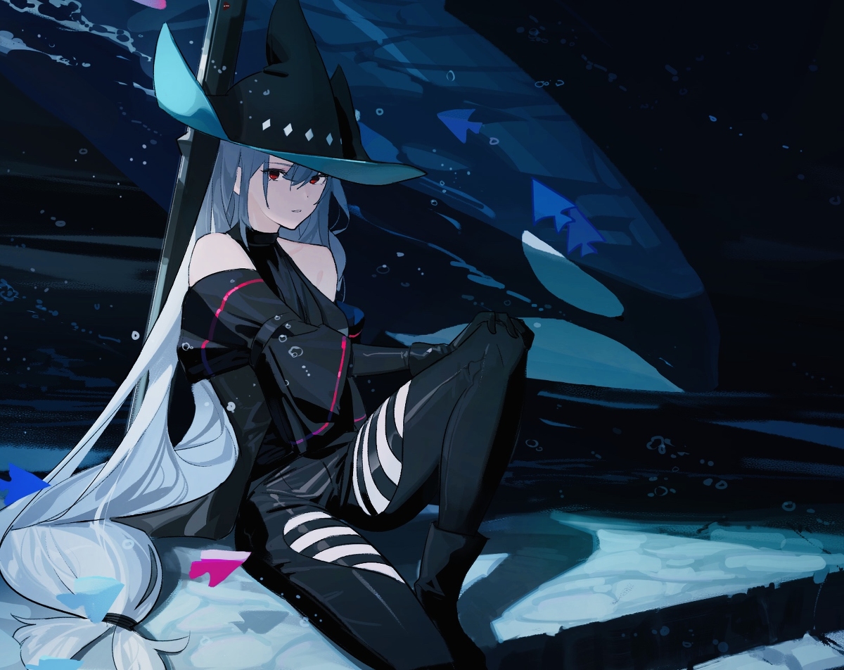 This is a pixiv picture whose title is skadi.