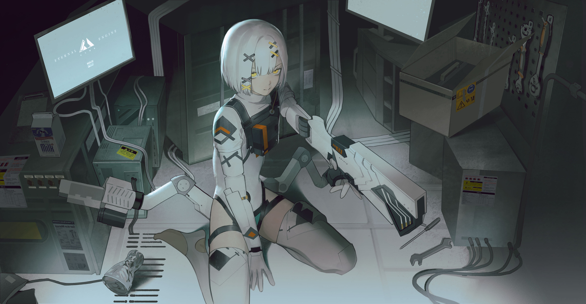 This is a pixiv picture whose title is 战双帕弥什苏菲亚.