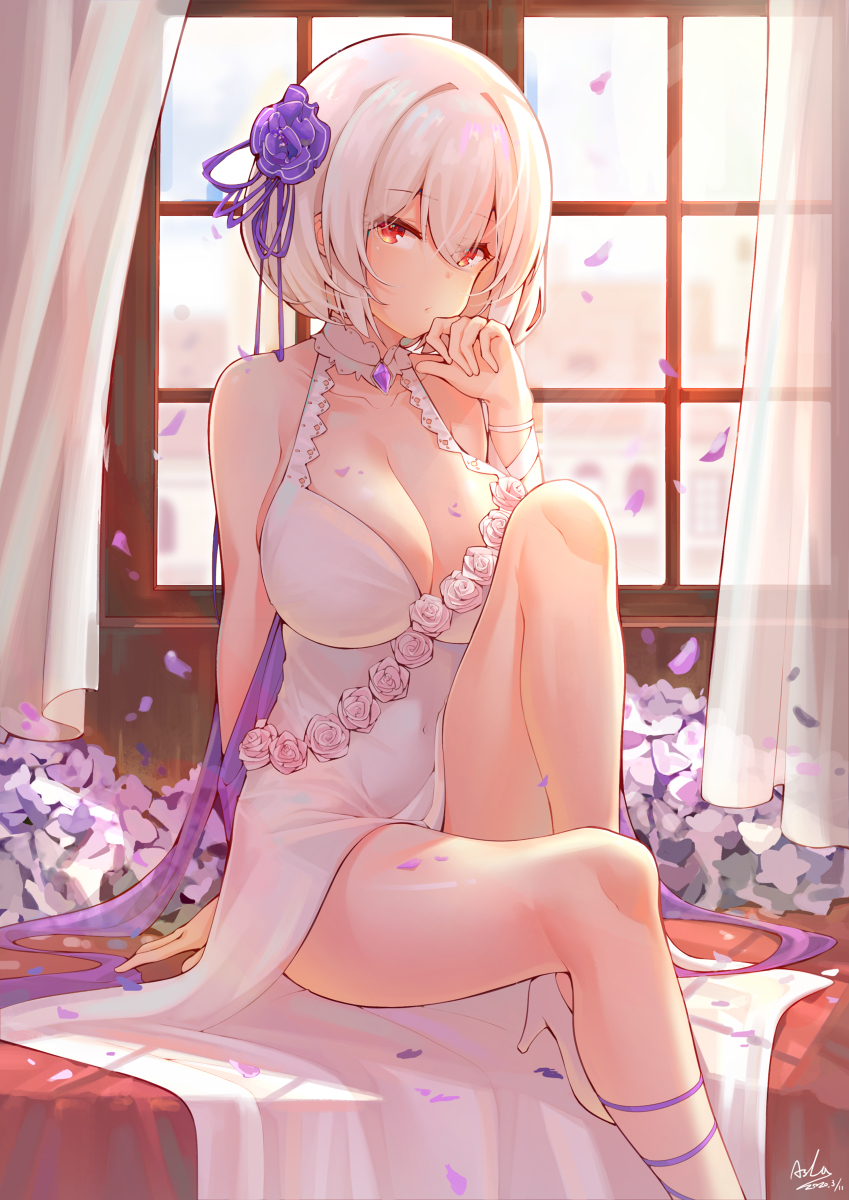 This is a pixiv picture whose title is シリアス.
