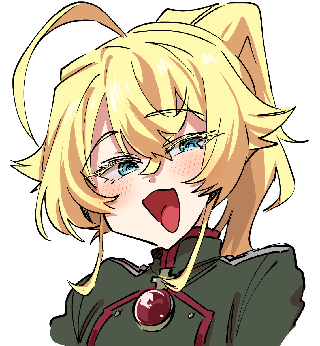 This is a pixiv picture whose title is ターニャさん.