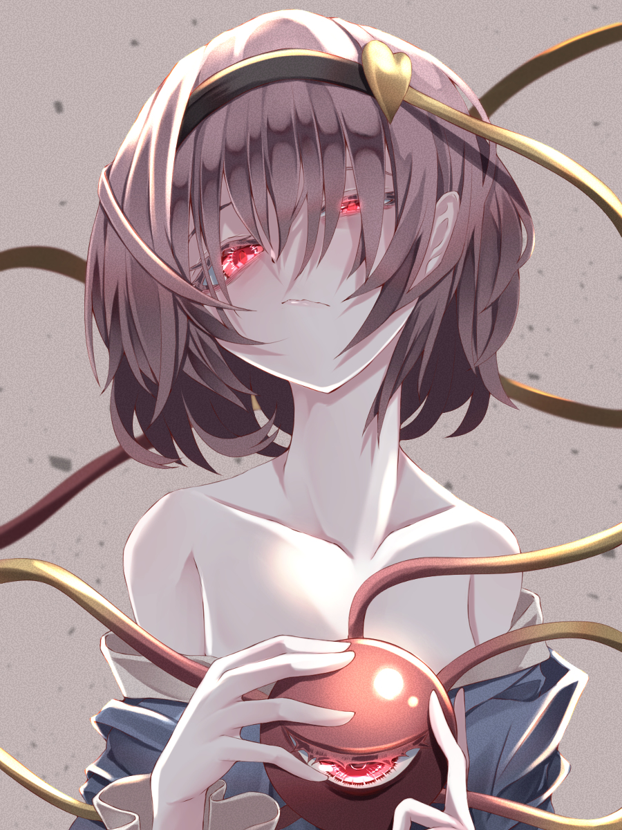 This is a pixiv picture whose title is さとり.