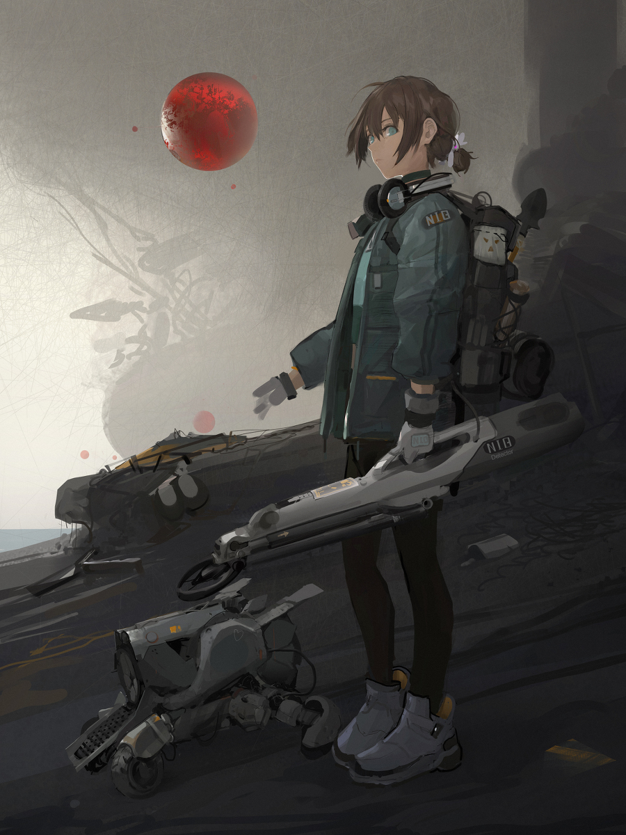 This is a pixiv picture whose title is 簡.