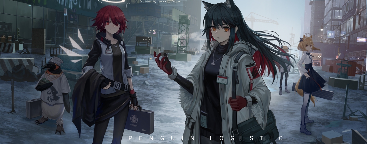 This is a pixiv picture whose title is 明日方舟.