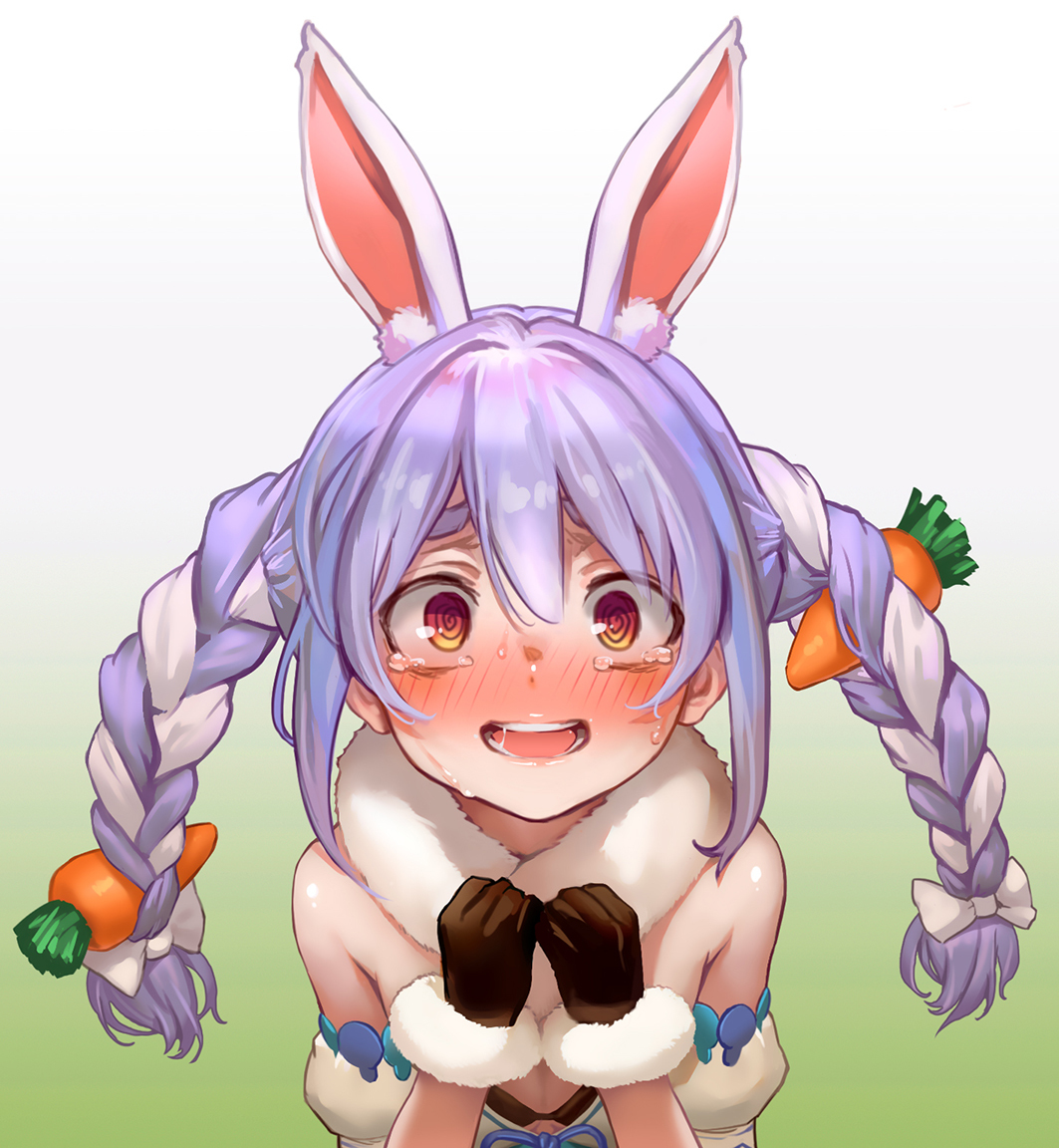 This is a pixiv picture whose title is ぺ...ぺこ?.