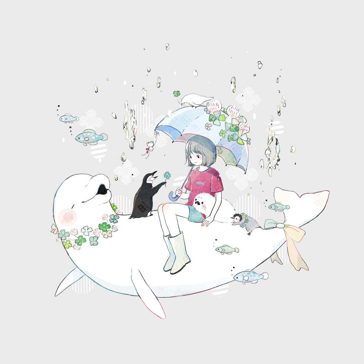 This is a pixiv picture whose title is 【今日の極地】3/13.