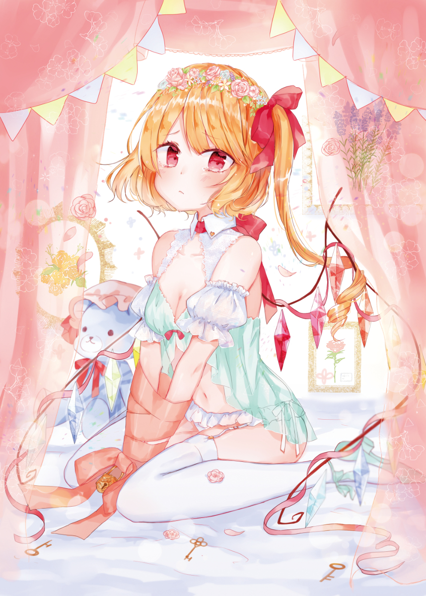 This is a pixiv picture whose title is 🔑🎀.