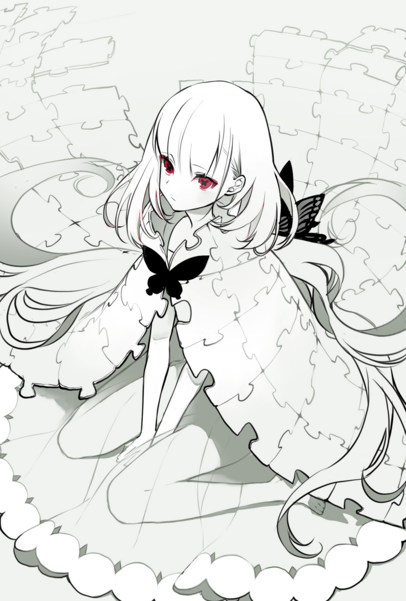 This is a pixiv picture whose title is 🧩.