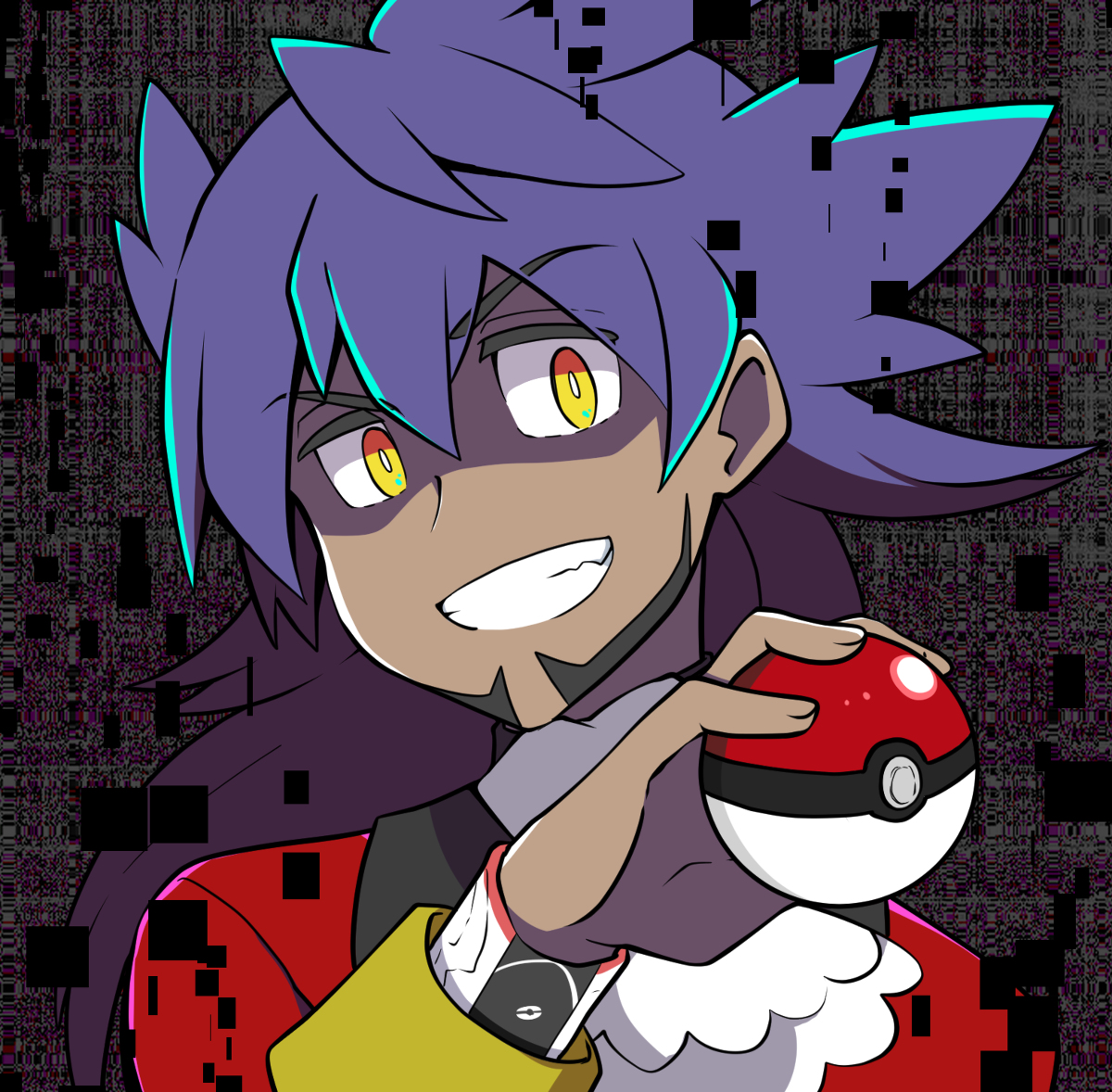 This is a pixiv picture whose title is ダンデさん詰め.