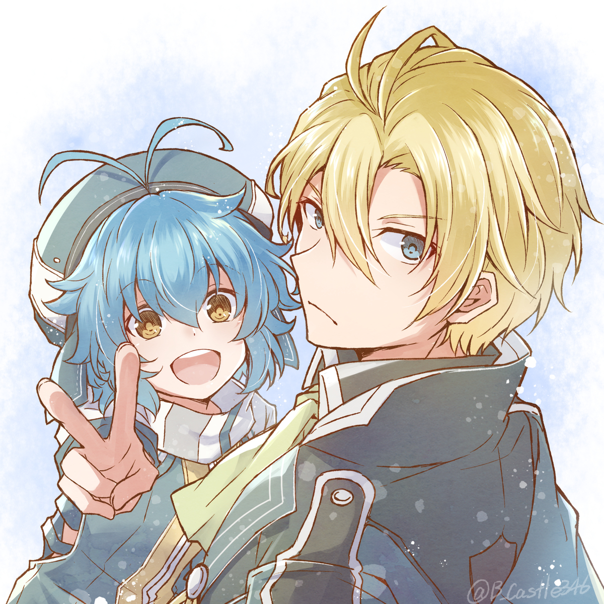 This is a pixiv picture whose title is 閃の軌跡まとめ（ユシミリ編）.