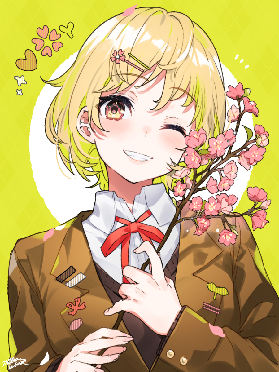 This is a pixiv picture whose title is ❀.