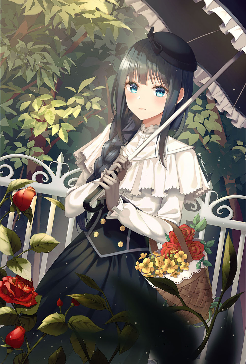 This is a pixiv picture whose title is お嬢様2.