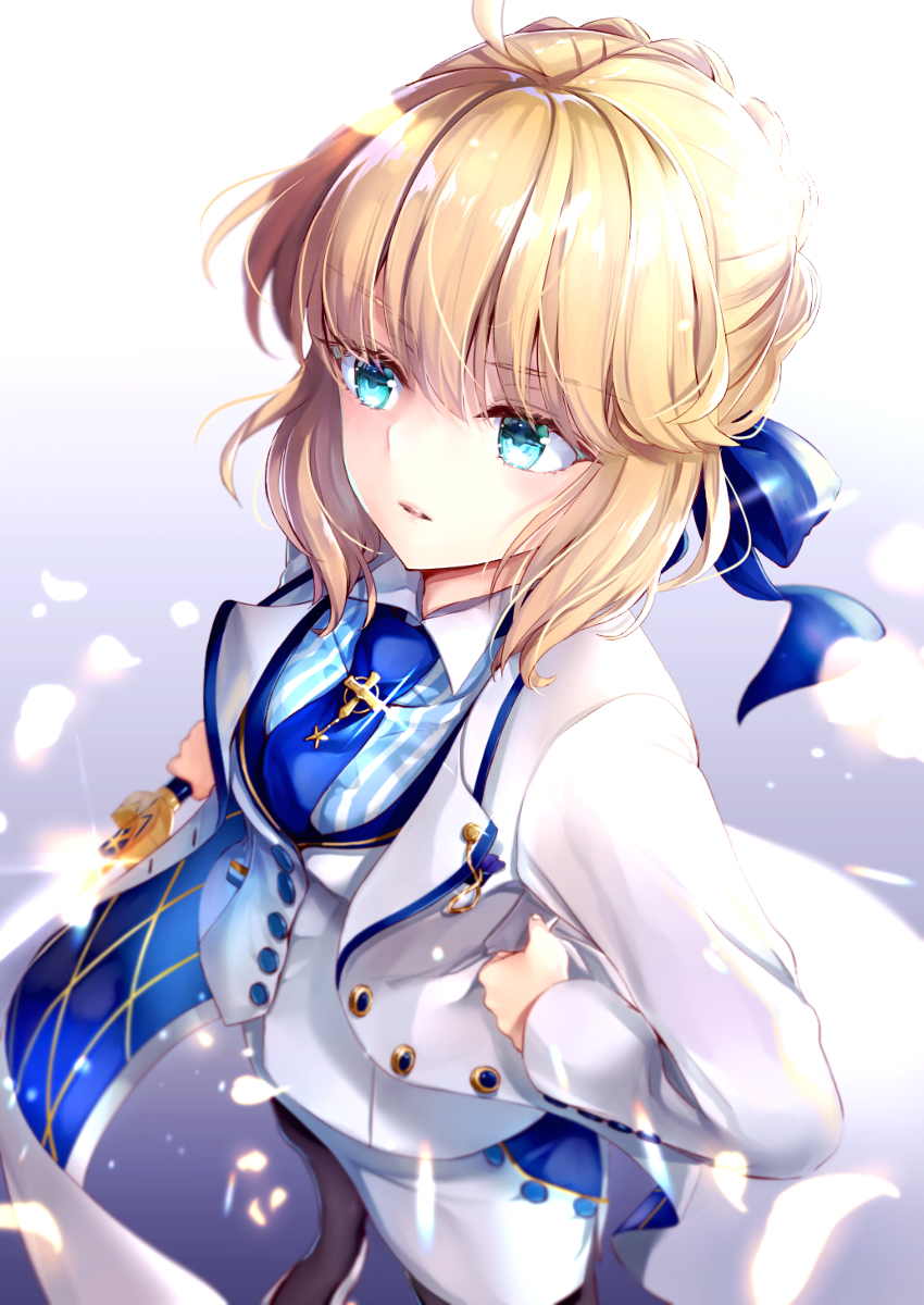 This is a pixiv picture whose title is ホワイトローズ・アルトリア.