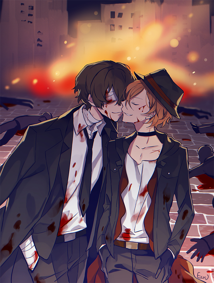 This is a pixiv picture whose title is BSD log 7.