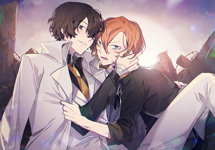 This is a pixiv picture whose title is BSD log 8.