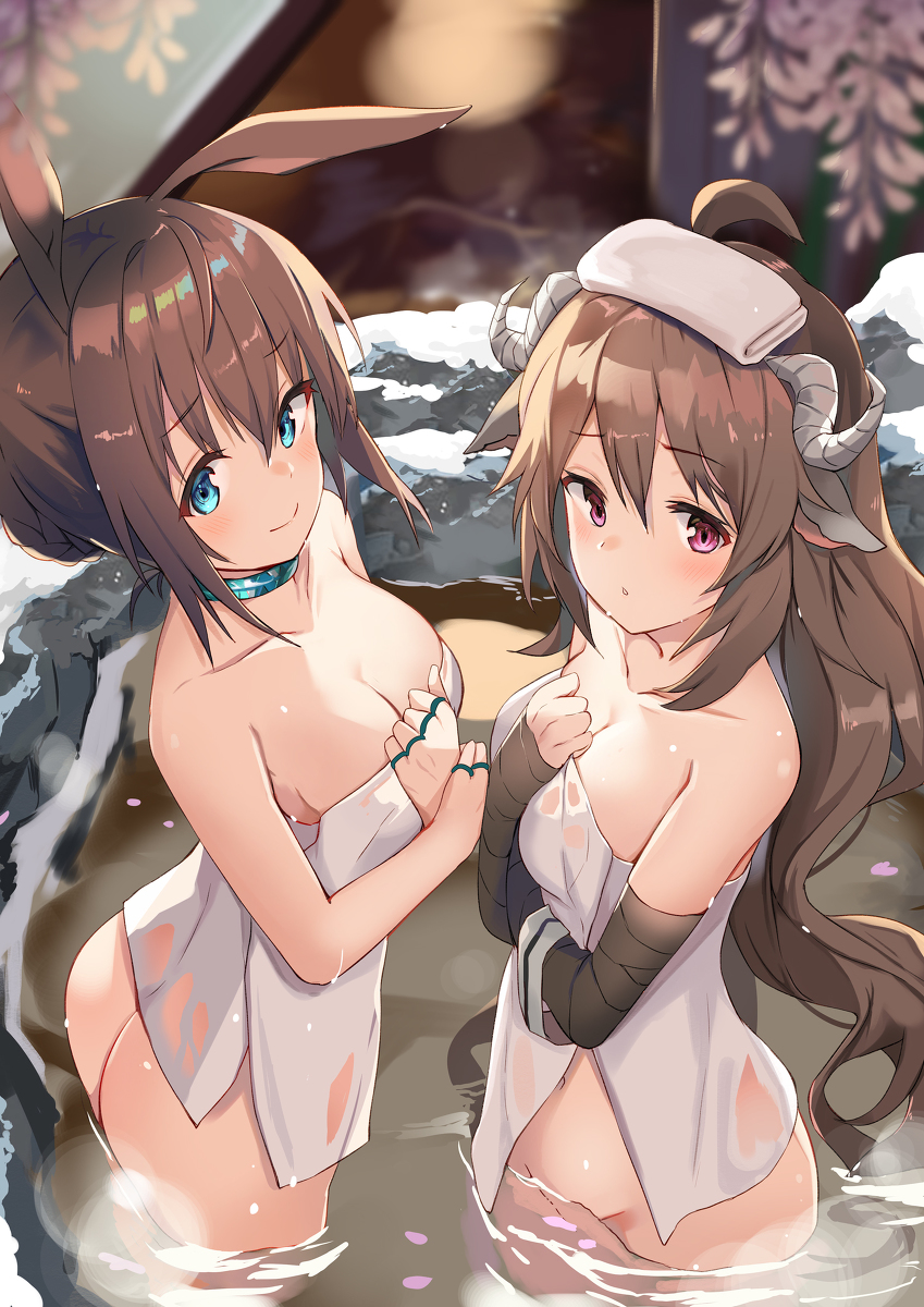 This is a pixiv picture whose title is アークナイツ (アーミヤ、エイヤフィヤトラ)②.