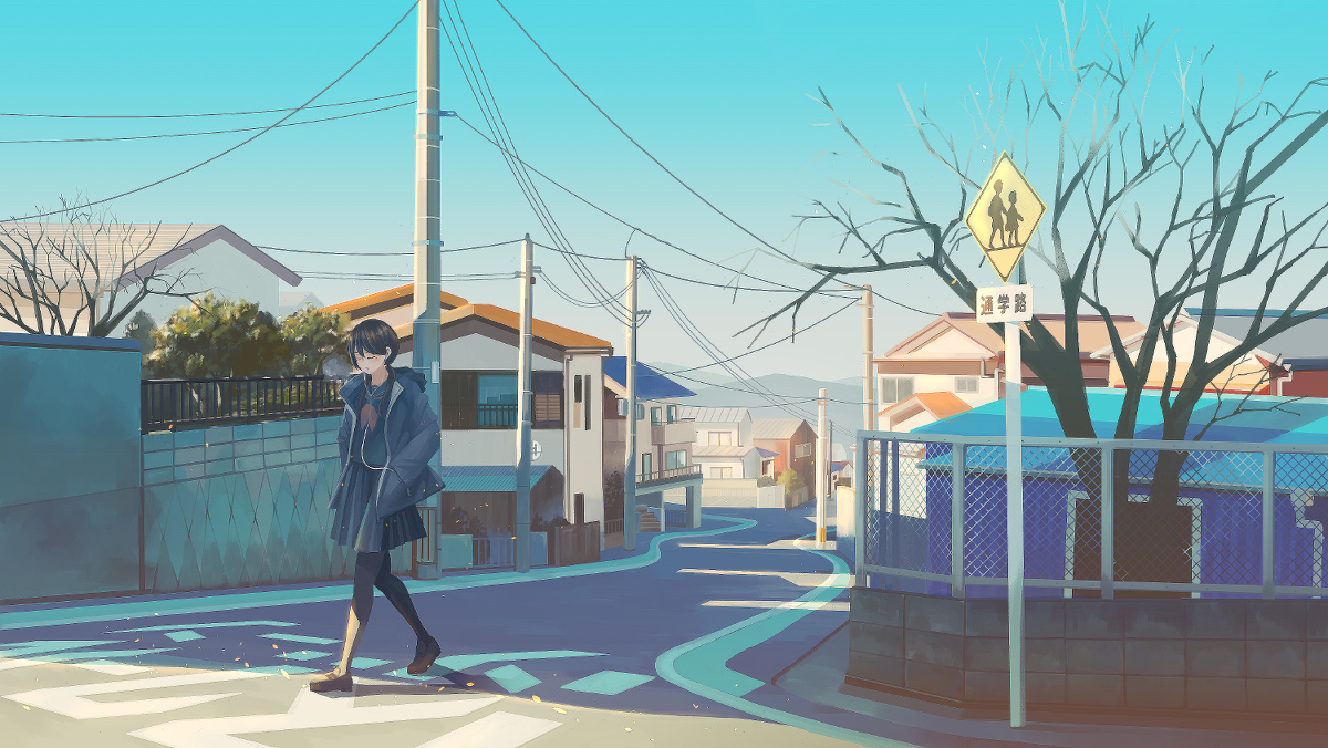 This is a pixiv picture whose title is 10˚C.