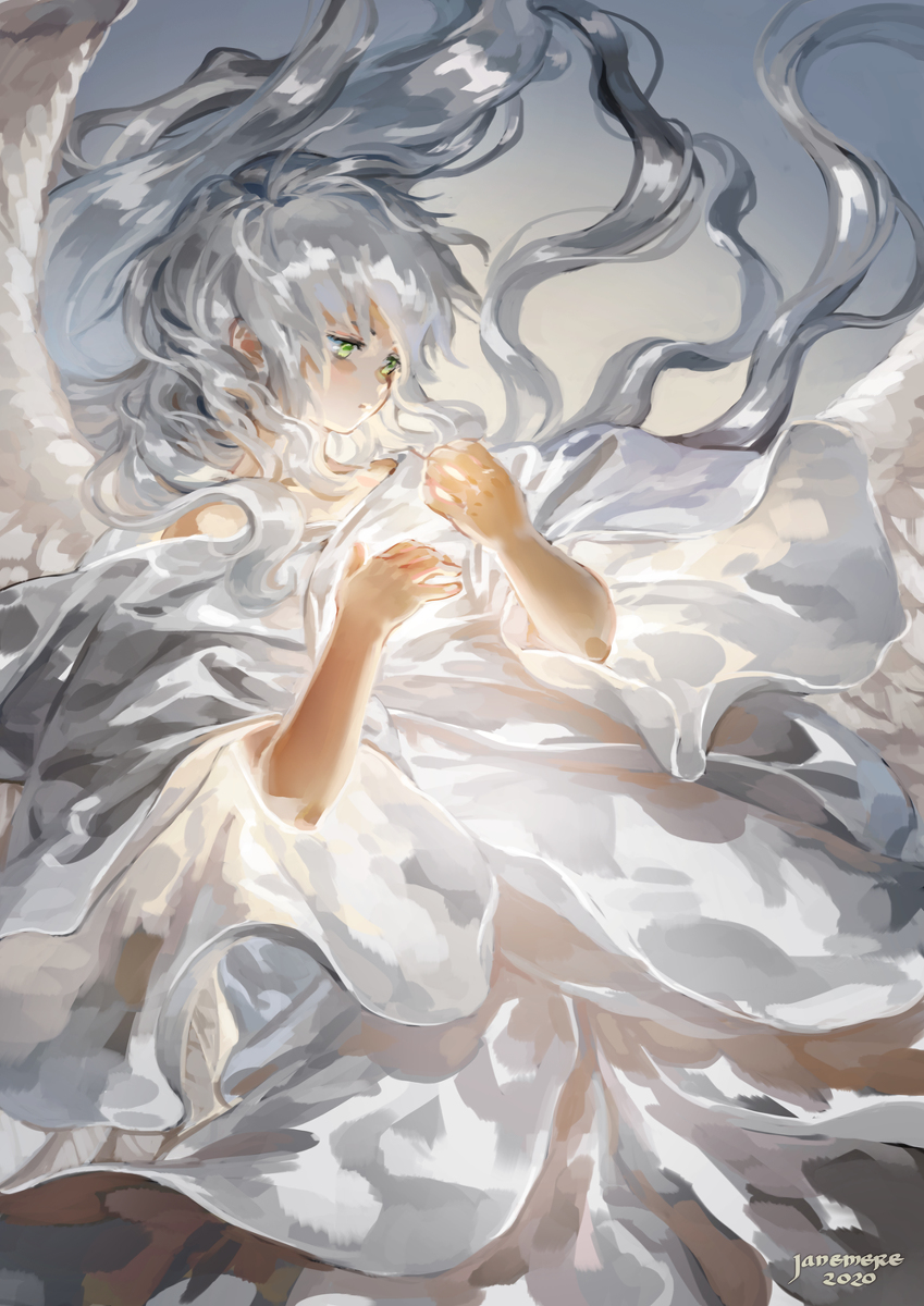 This is a pixiv picture whose title is Angel.