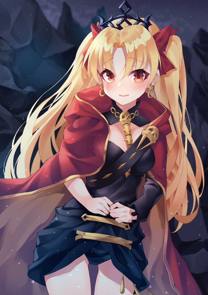 This is a pixiv picture whose title is エレシュキガル.