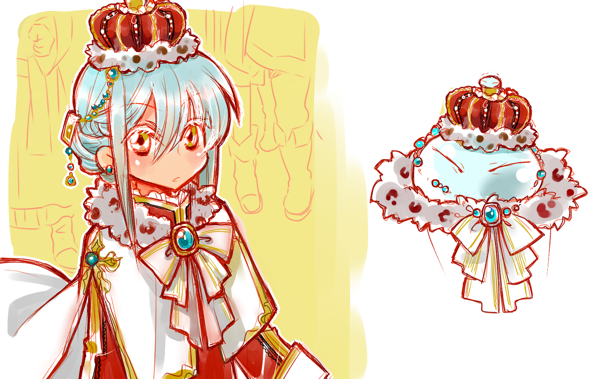 This is a pixiv picture whose title is 《転スラ》今日の落書き.