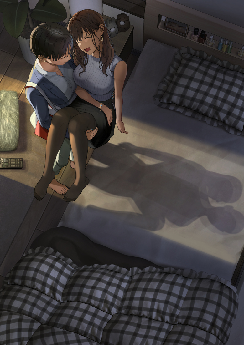 This is a pixiv picture whose title is まったく、世話のやける先輩ですね～.