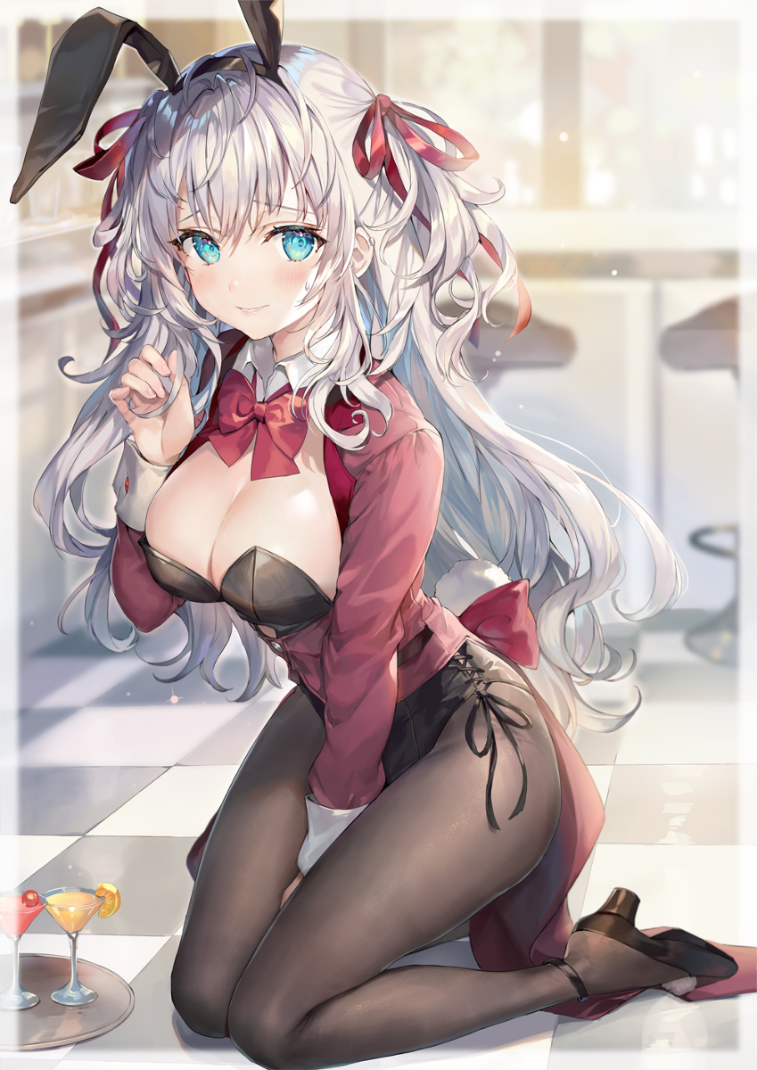 This is a pixiv picture whose title is バニーガール.