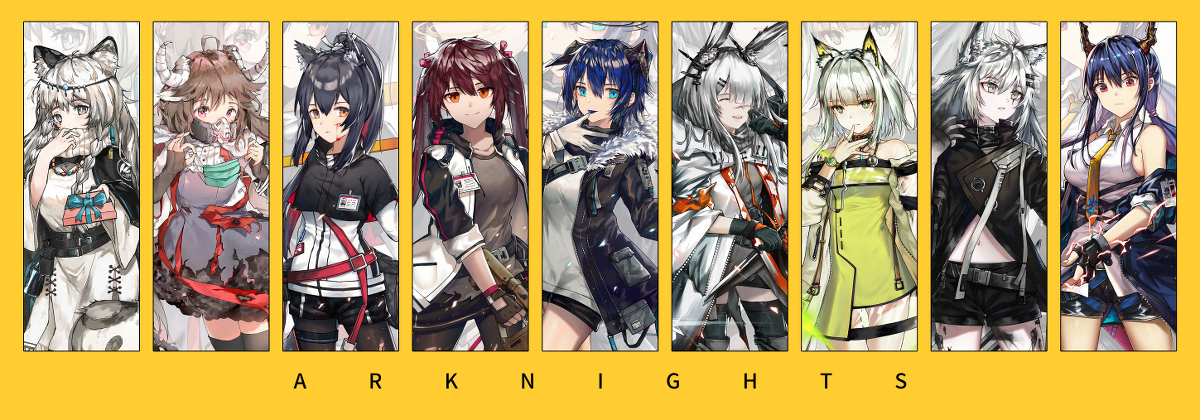 This is a pixiv picture whose title is Arknights.
