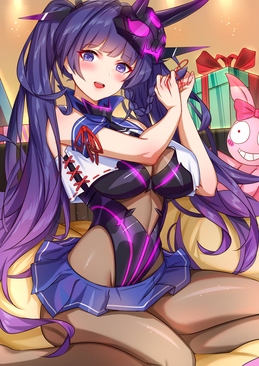 This is a pixiv picture whose title is 芽衣.