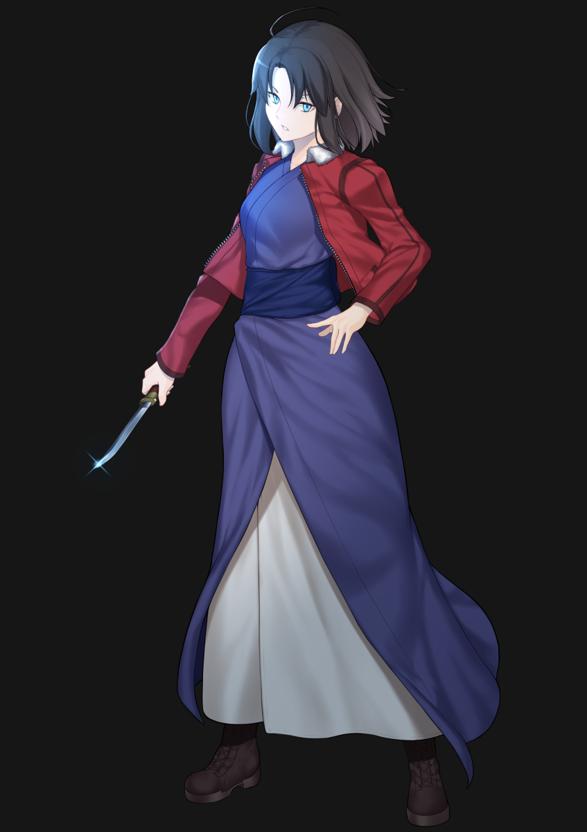 This is a pixiv picture whose title is 両儀式.