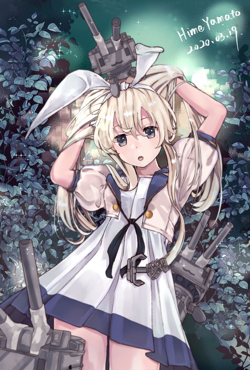 This is a pixiv picture whose title is 島風.