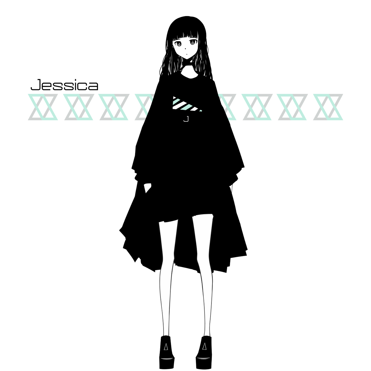 This is a pixiv picture whose title is Jessicaちゃん.